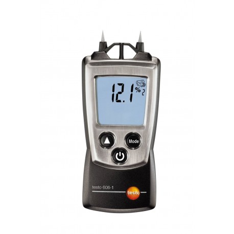 0560 6060 + CRT Testo 606-1 - Medidor de humedad en materiales con certificado de calibración ISO Testo