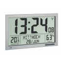 Reloj-calendario Jumbo con temperatura y humedad interior