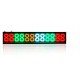 Led-W-TR Pantalla electrónica led programable tricolor Termomed