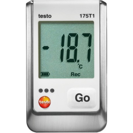 05721751+CR Set Data Logger de temperatura 175-T1 con certificado ISO Testo